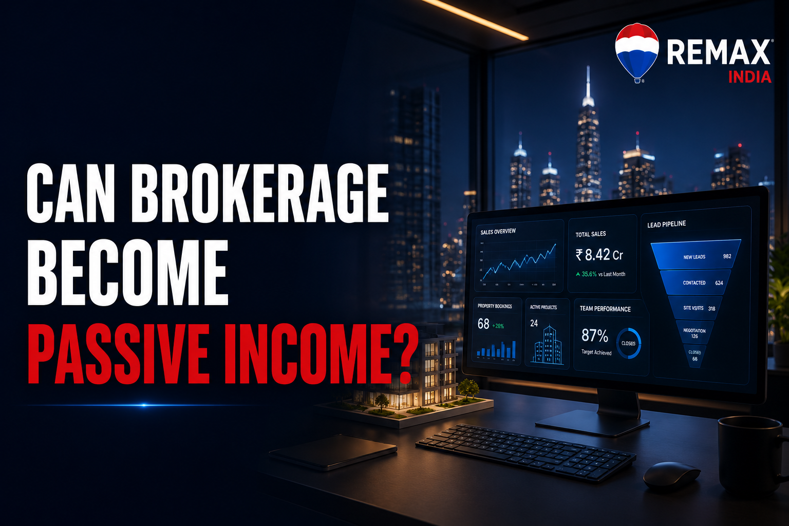Can Real Estate Brokerage Become Passive Income